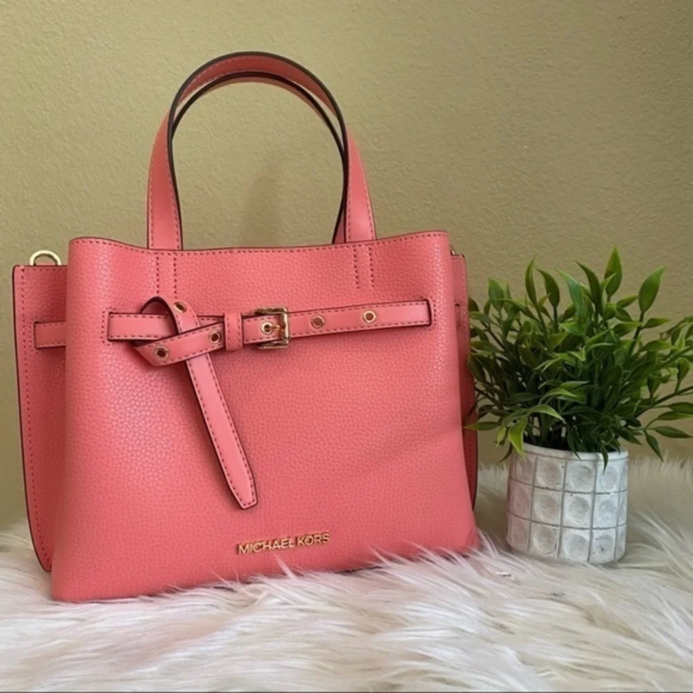 New Michael Kors Emilia Small Logo Satchel bag